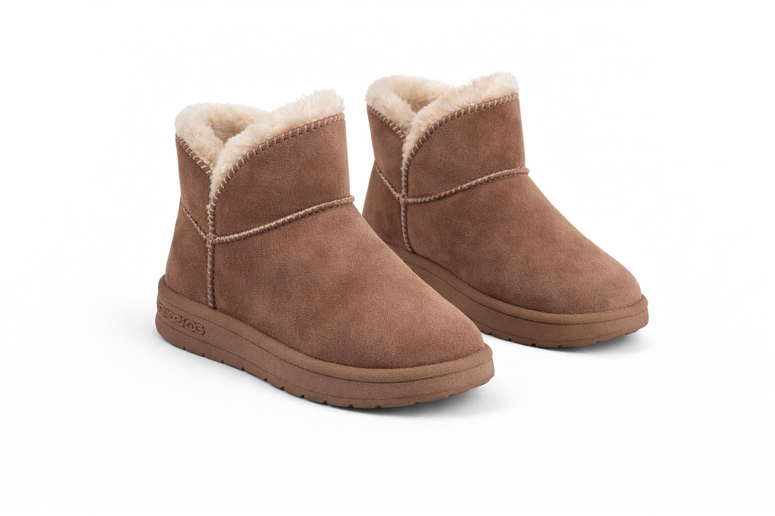 Antoine Winter Suede Ankle Fur Lined Boots