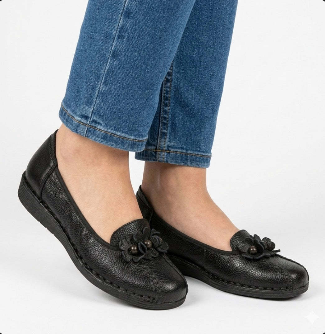 Maria Premium Leather Comfort Loafers