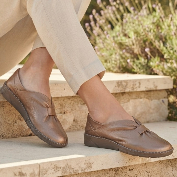 Martina Premium Leather Comfort Loafers