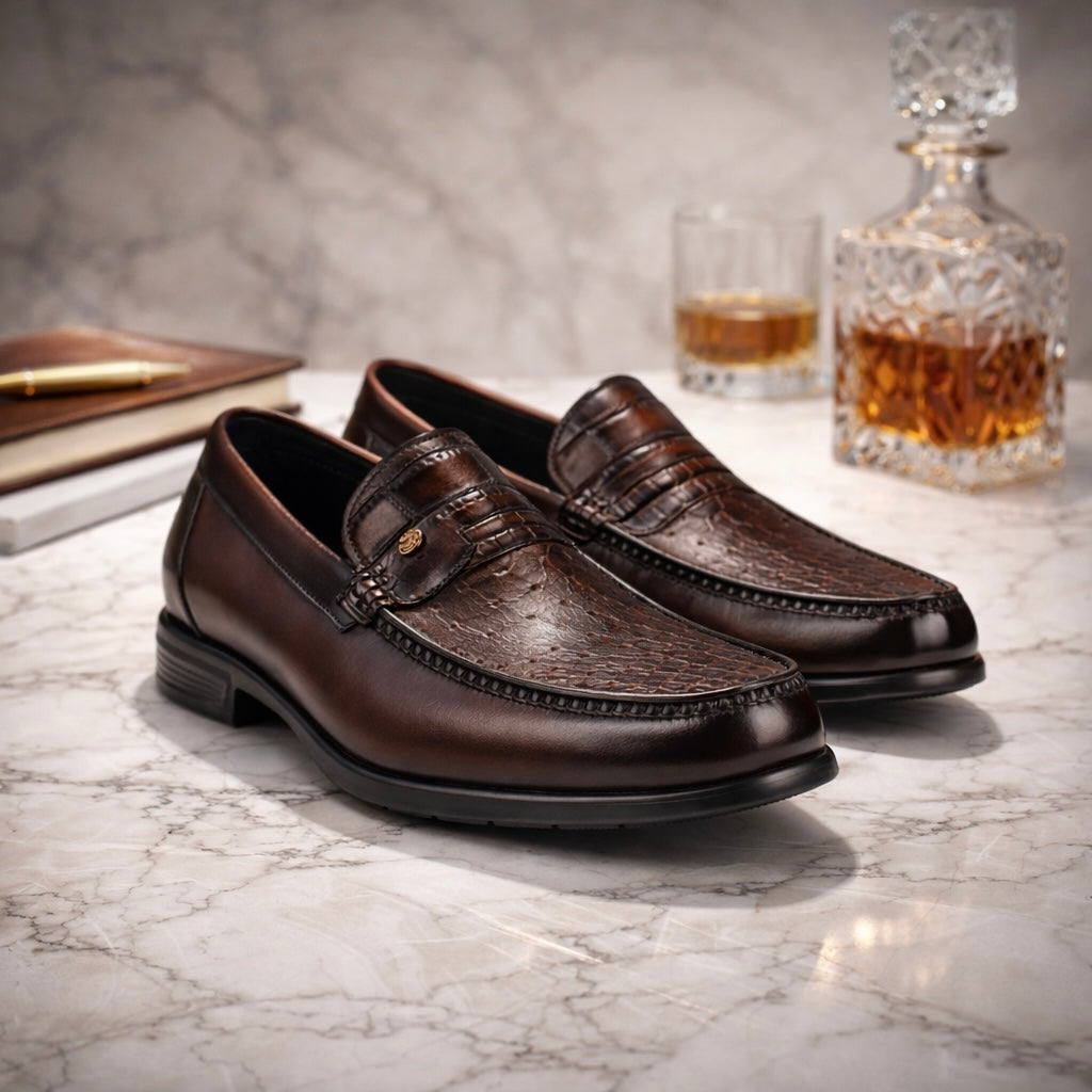 Martin Premium Luxury Leather Loafers - The Heels India