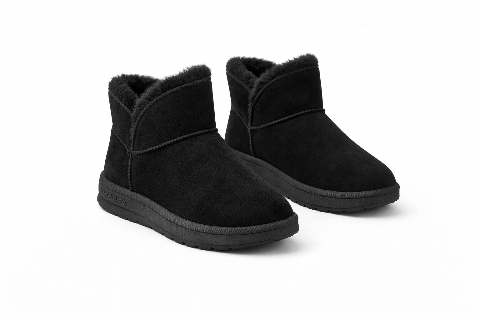 Antoine Winter Suede Ankle Fur Lined Boots