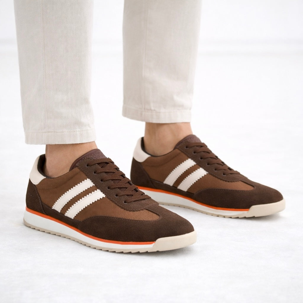 Leandro Suede Leather Sneakers