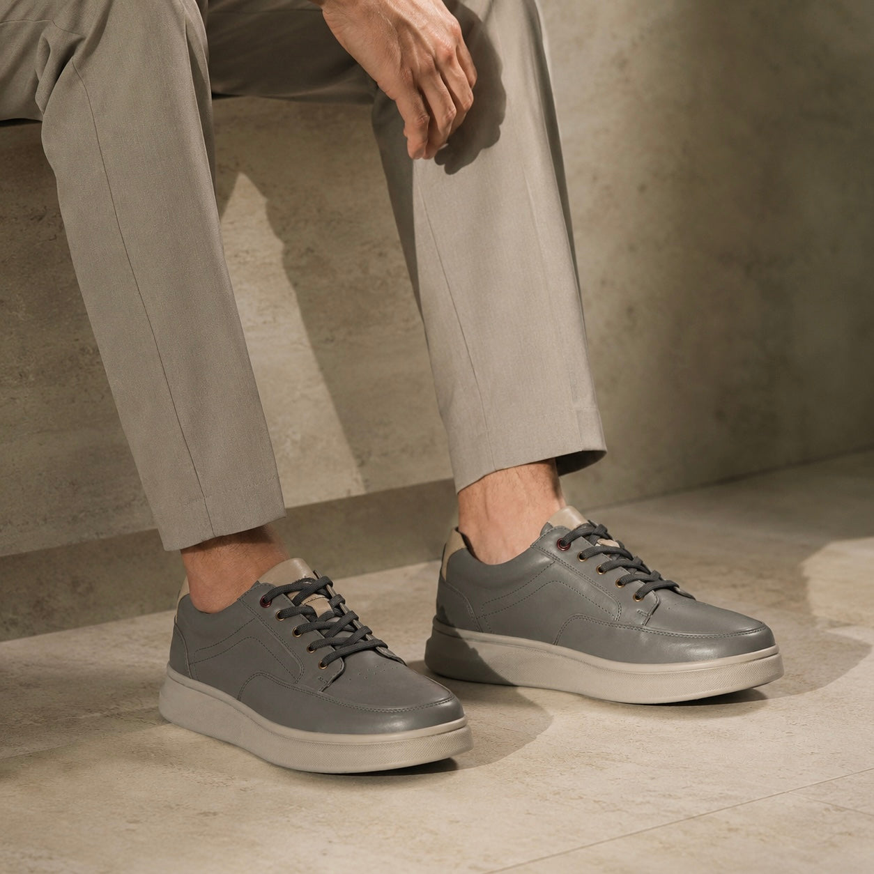 Zero Gravity 2.0 Mateo Leather Lace-up Sneakers