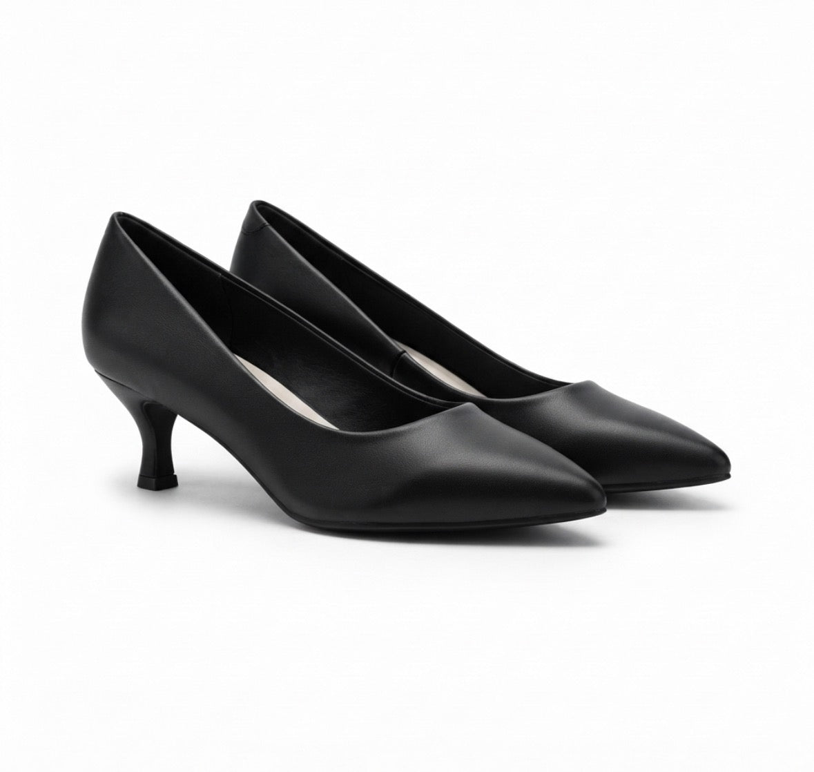 Alba 2.0 Pointed Kitten Heel Stilettos