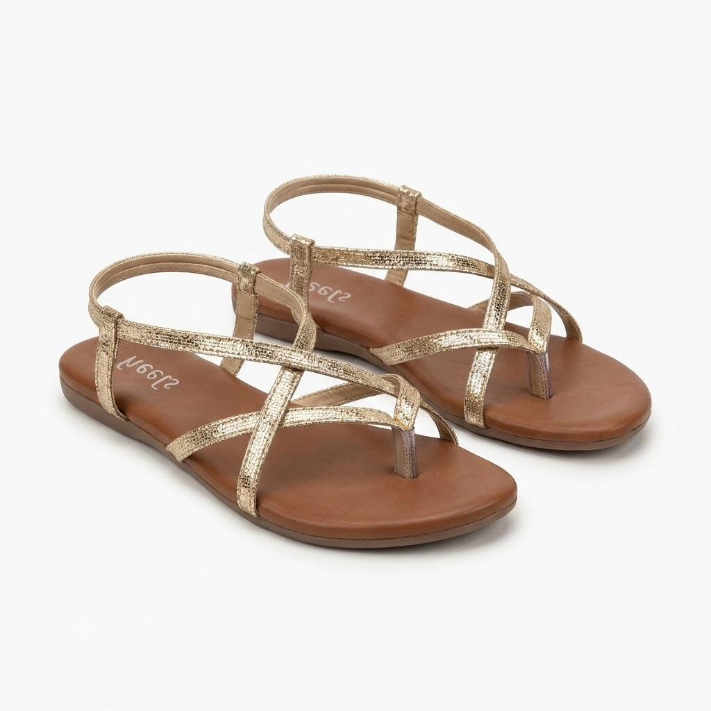 Frida 2.0 Cushioned Strappy Thumb Sandals