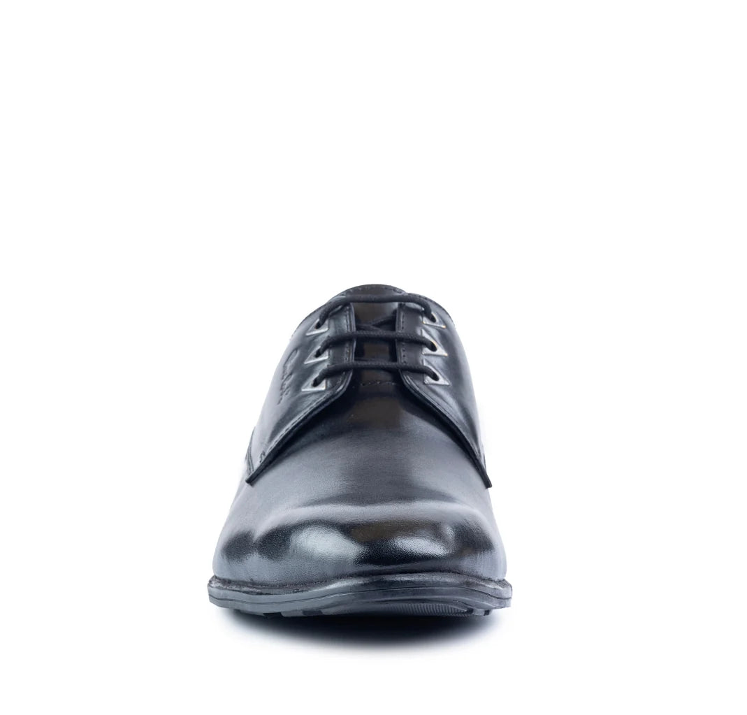 Tuscan Leather Plain Derby Lace Ups