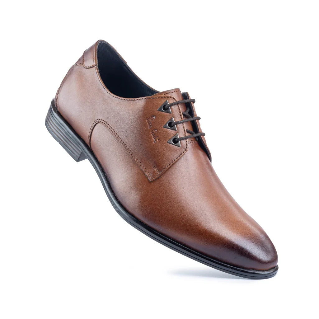 Tuscan Leather Plain Derby Lace Ups