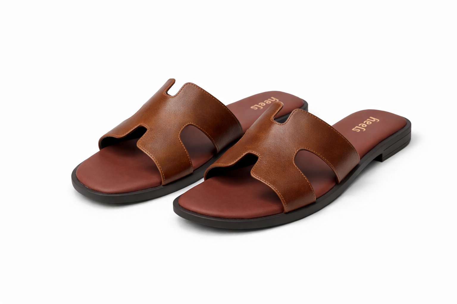Nysa Cushioned Flat Sliders - The Heels India