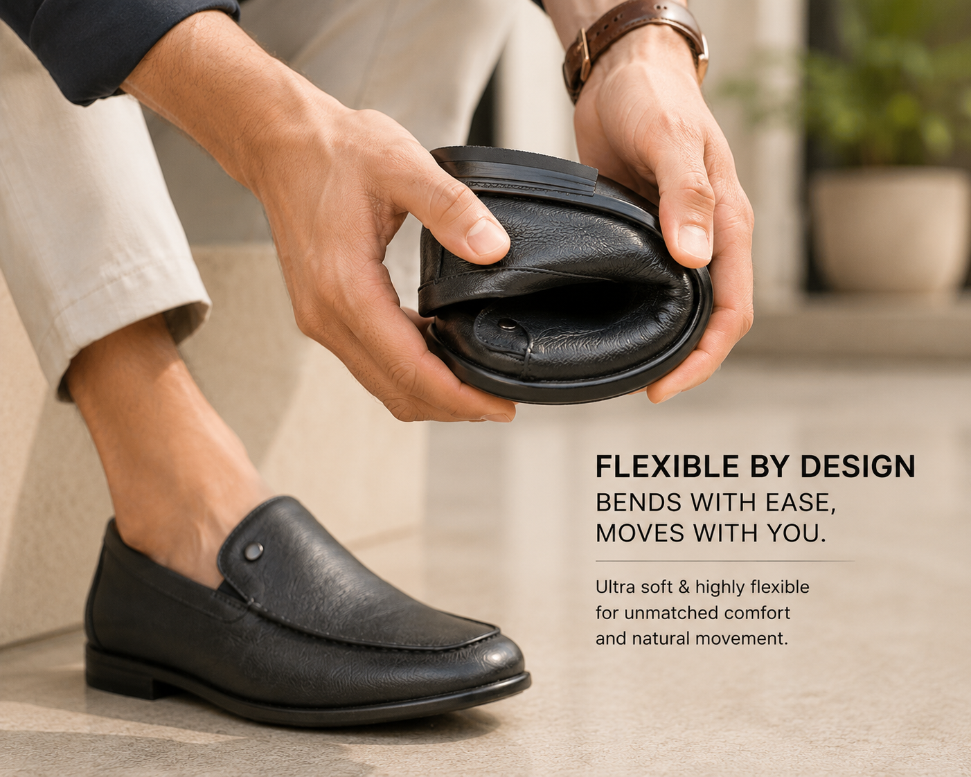 Sandro Premium Soft Leather Loafers