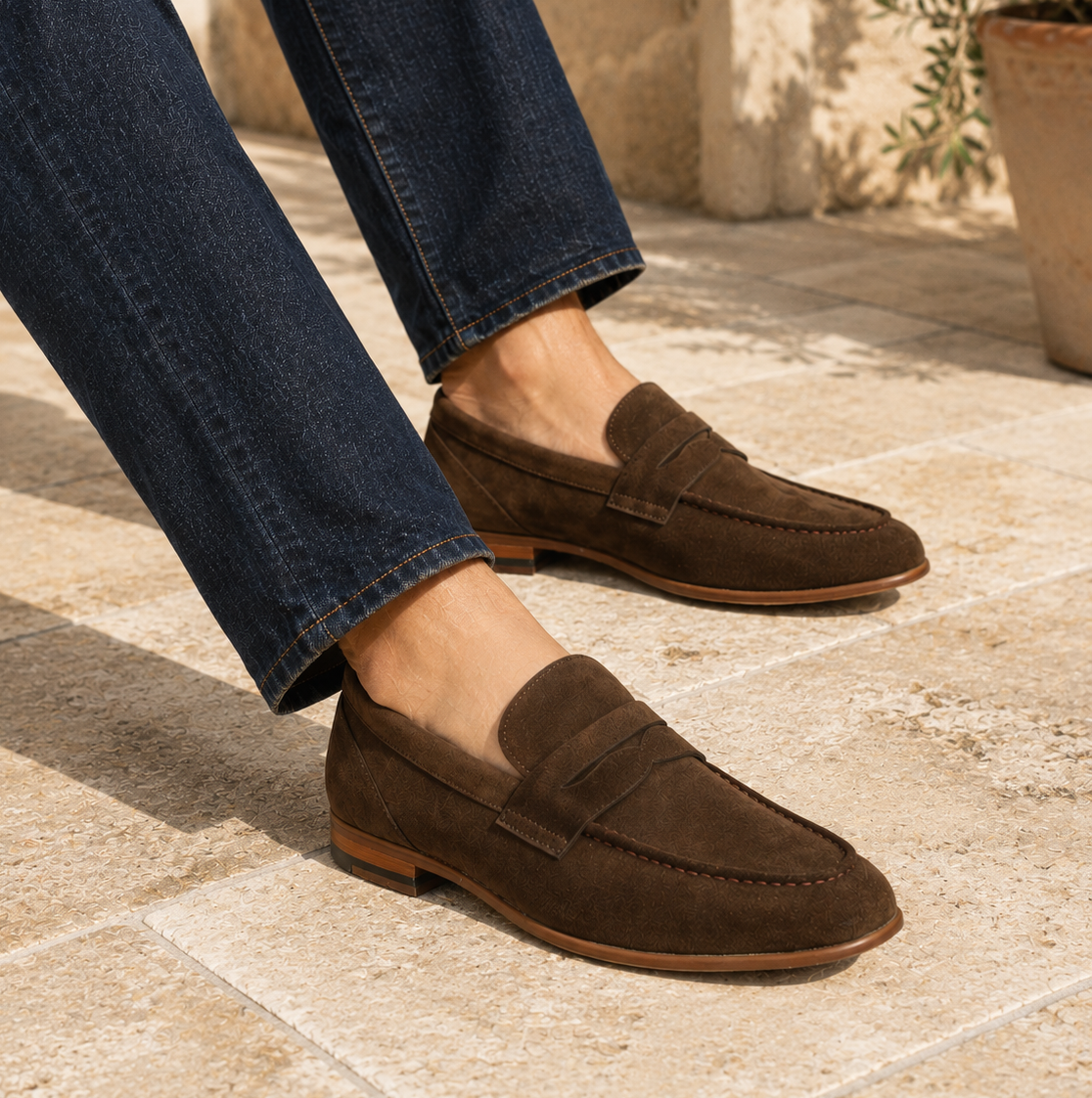 Antoine Premium Suede Leather Loafers