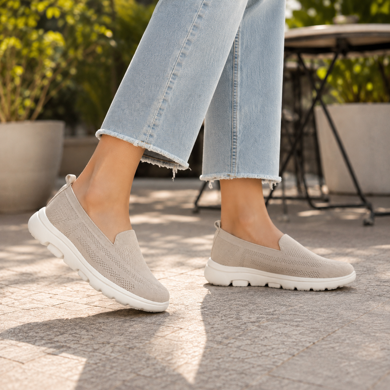 Margot Crochet Slip On Lite Everyday Sneakers