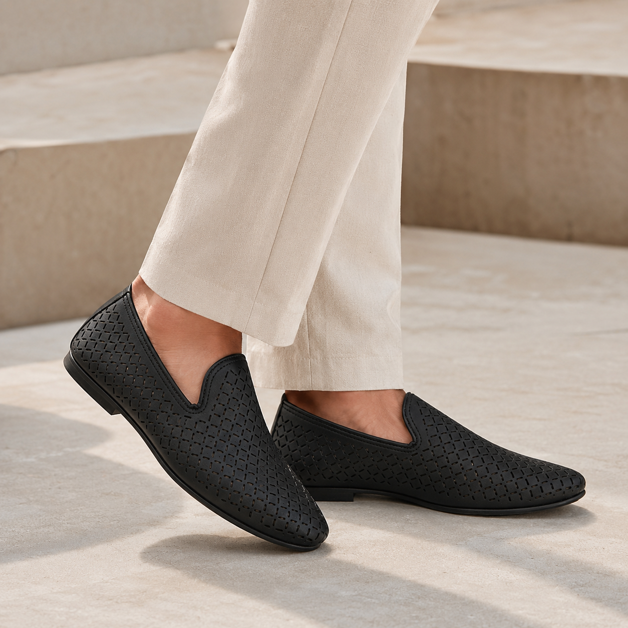 Marquis Leather Ethnic Mojri - The Heels India