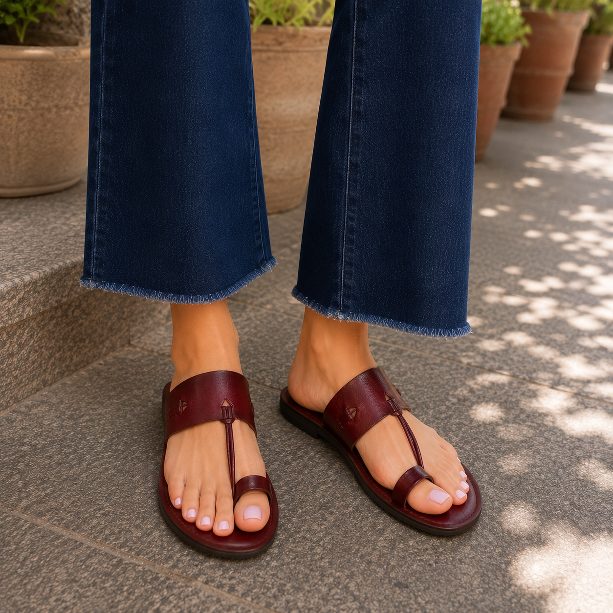 Classic Leather Kohlapuri Slippers - The Heels India