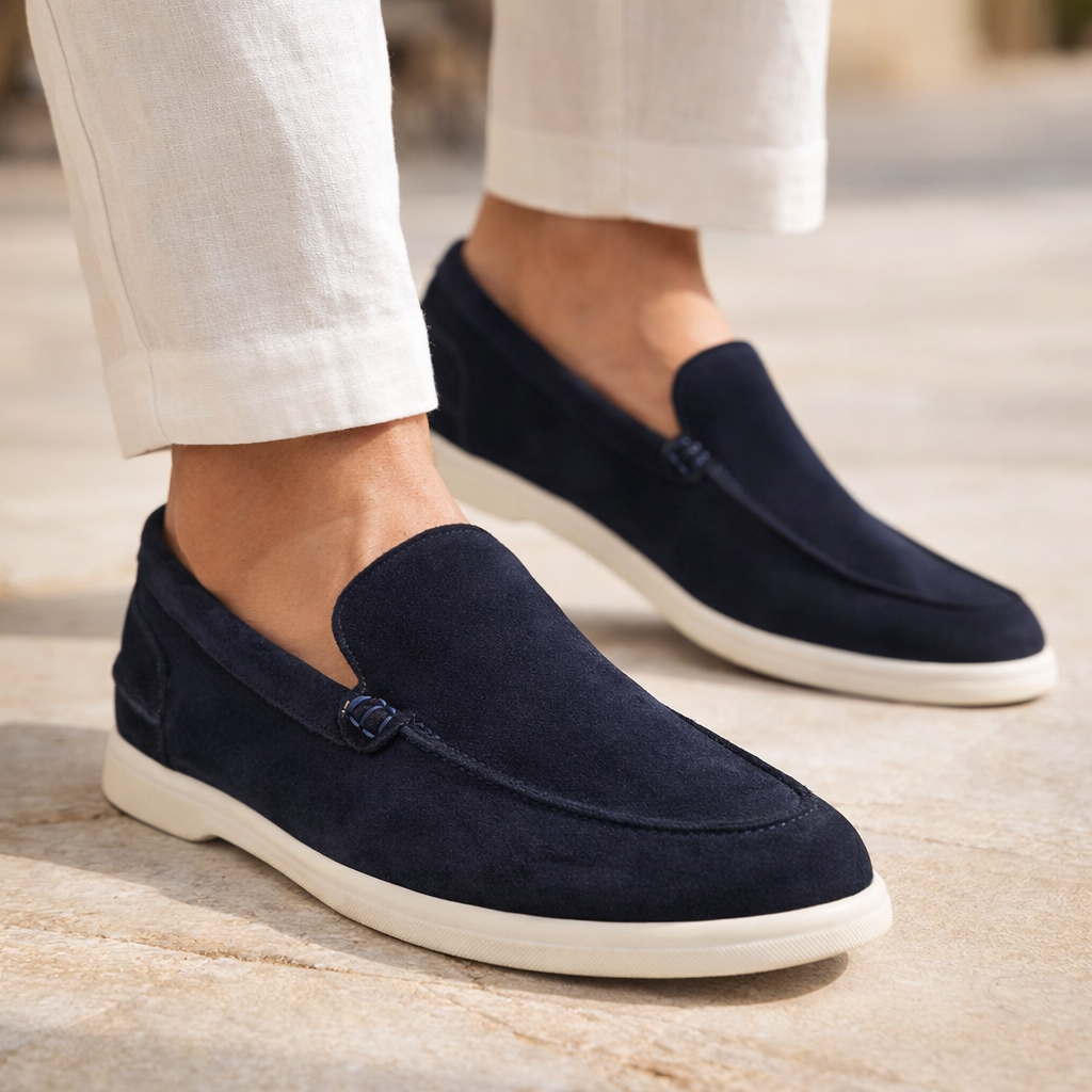 Giuliano Suede Leather Shoes - The Heels India