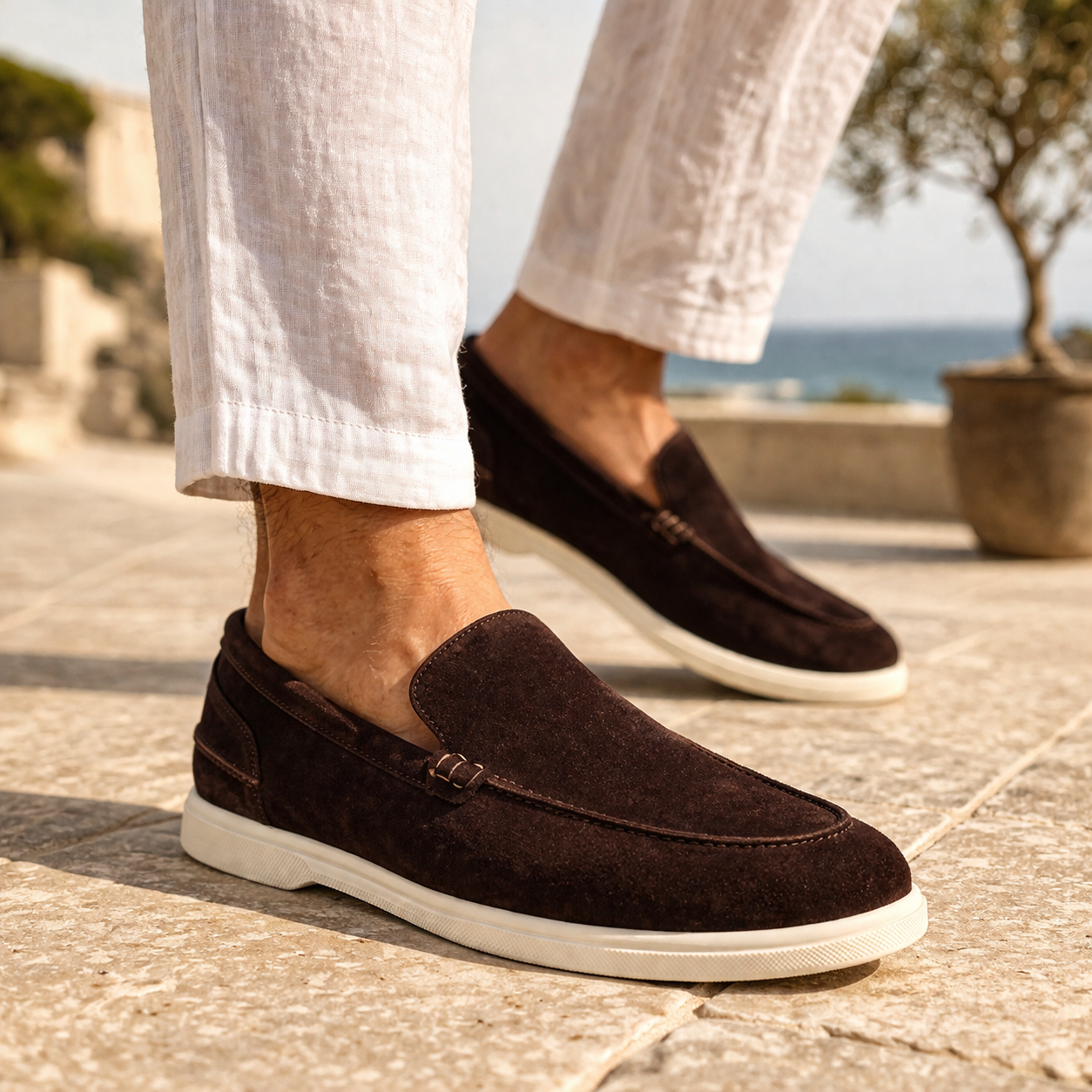 Giuliano Suede Leather Shoes - The Heels India