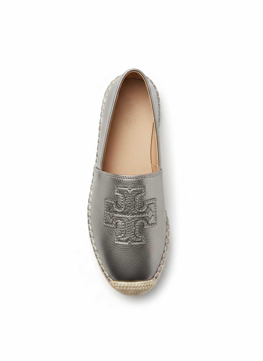 Zazu Cushioned Espadrille Slip On Loafers - The Heels India