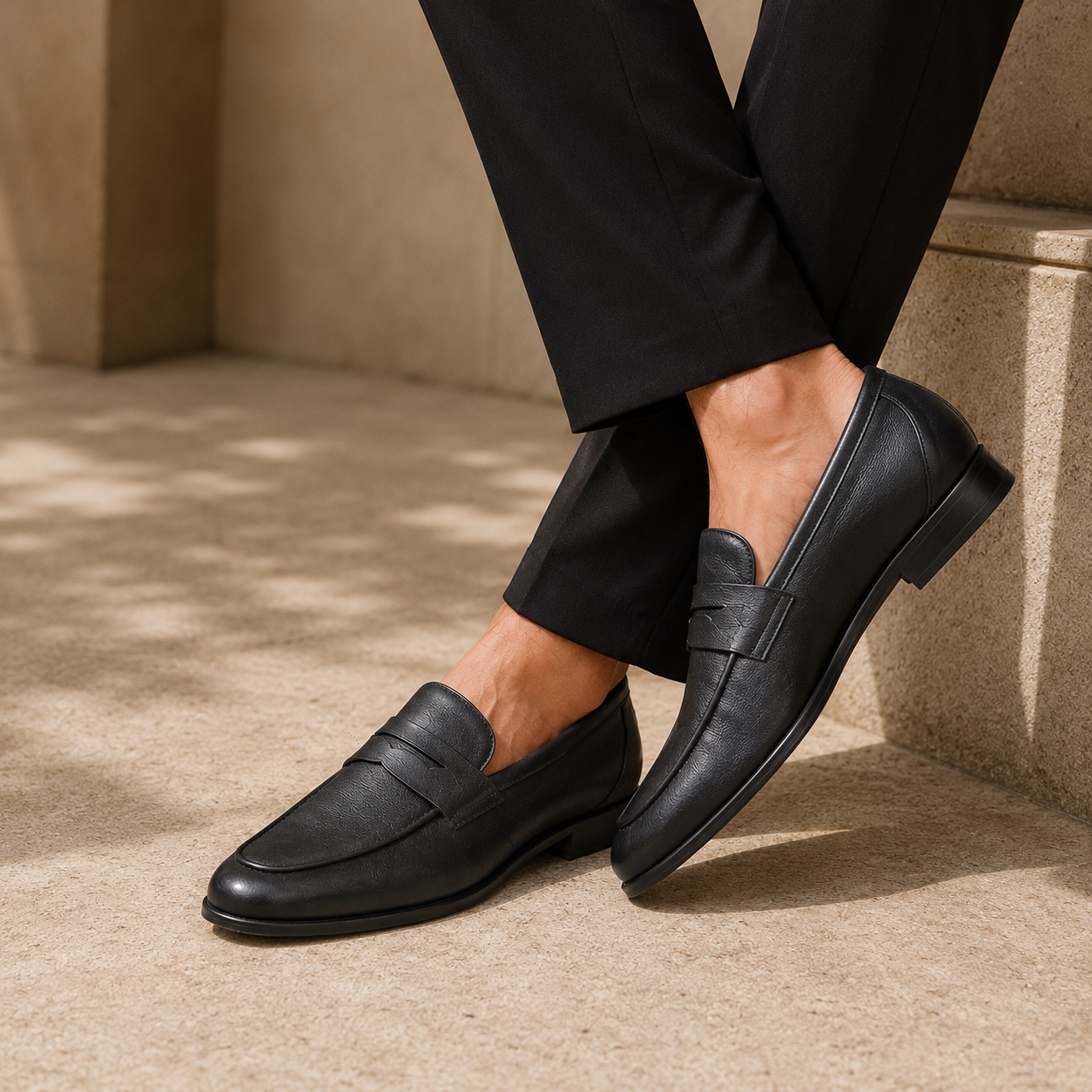 Renato Premium Leather Penny Loafers