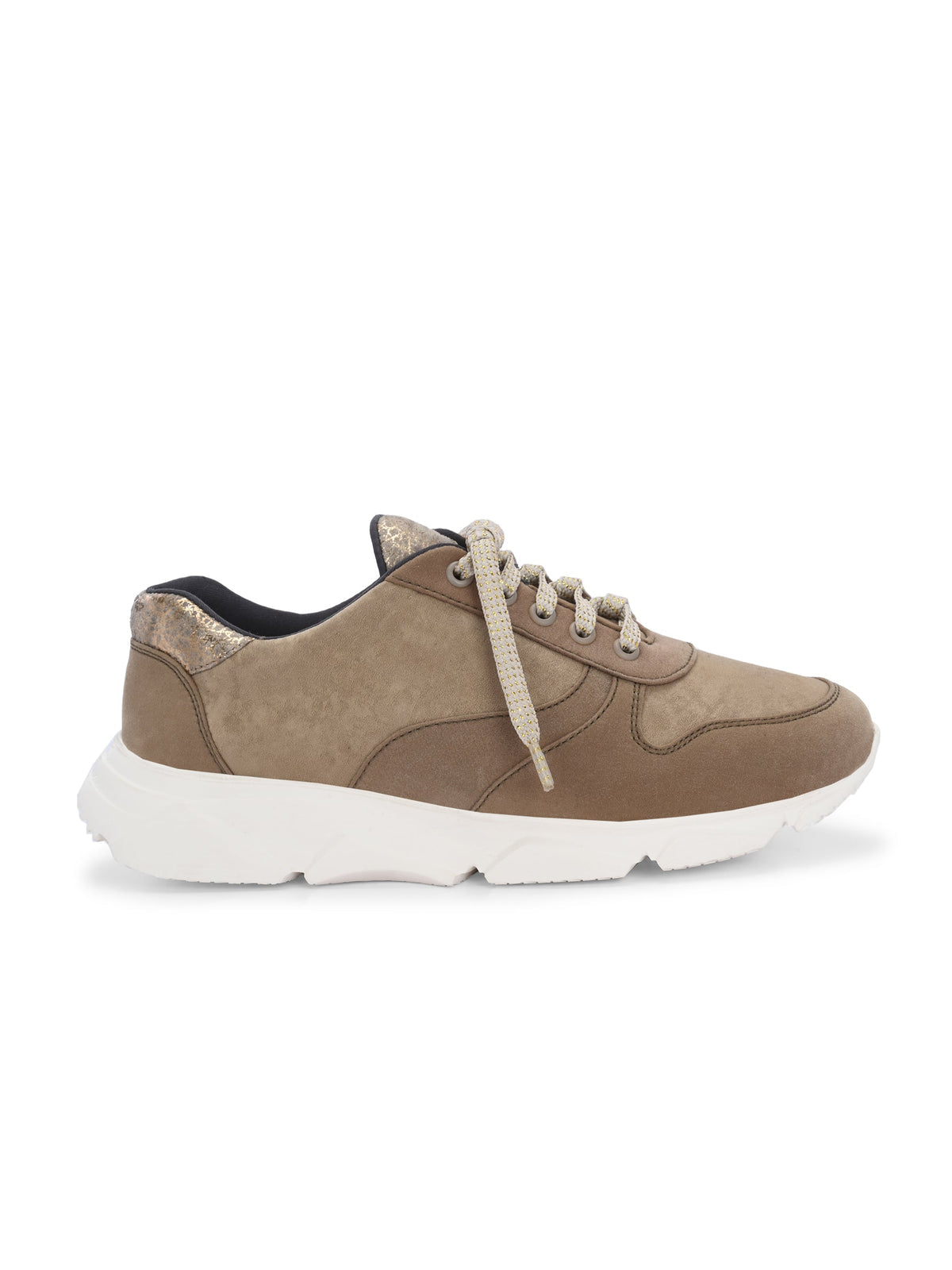 Cotton Lace Up Sneakers