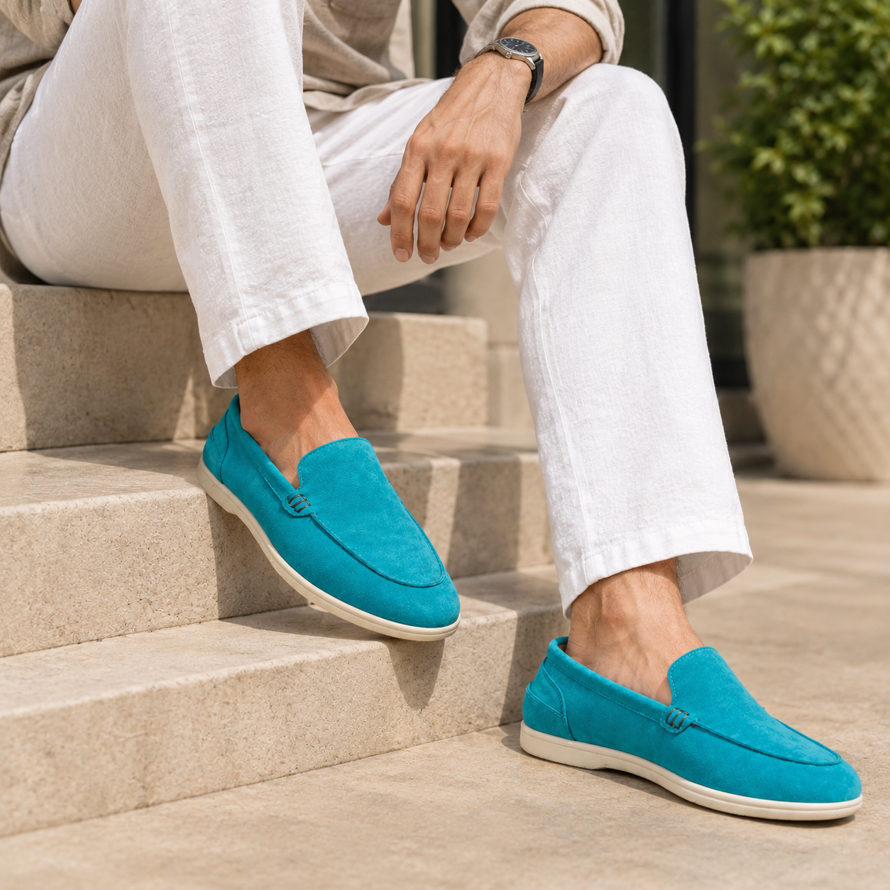 Giuliano Suede Leather Shoes