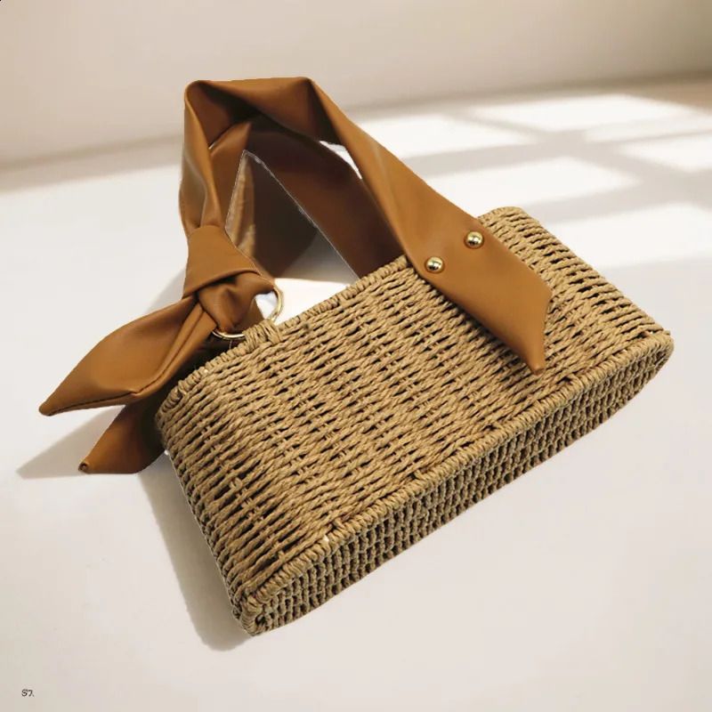 Alba Boho Straw Bags