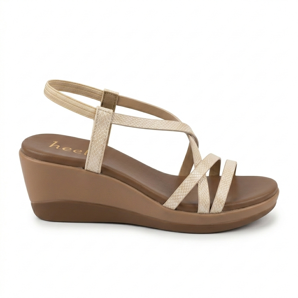 Raye Strappy Wedge Comfort Summer Sandals
