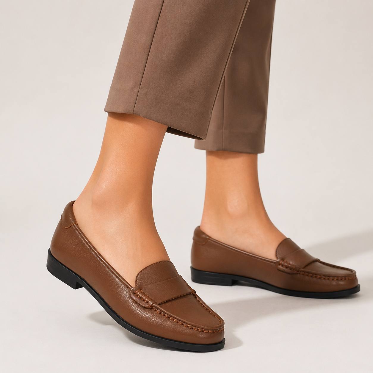 Arvis Leather Formal Ballerinas - The Heels India