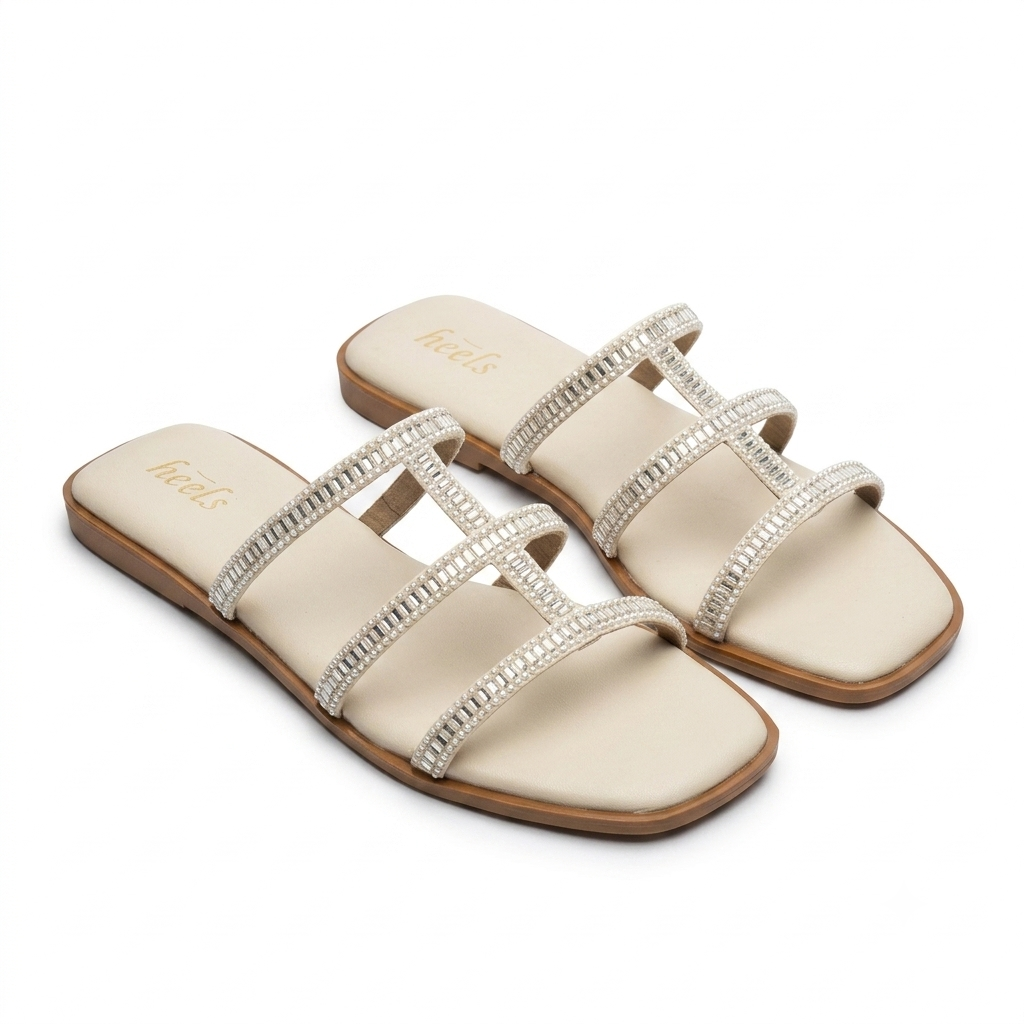 Elaris Embellished Bling Sliders