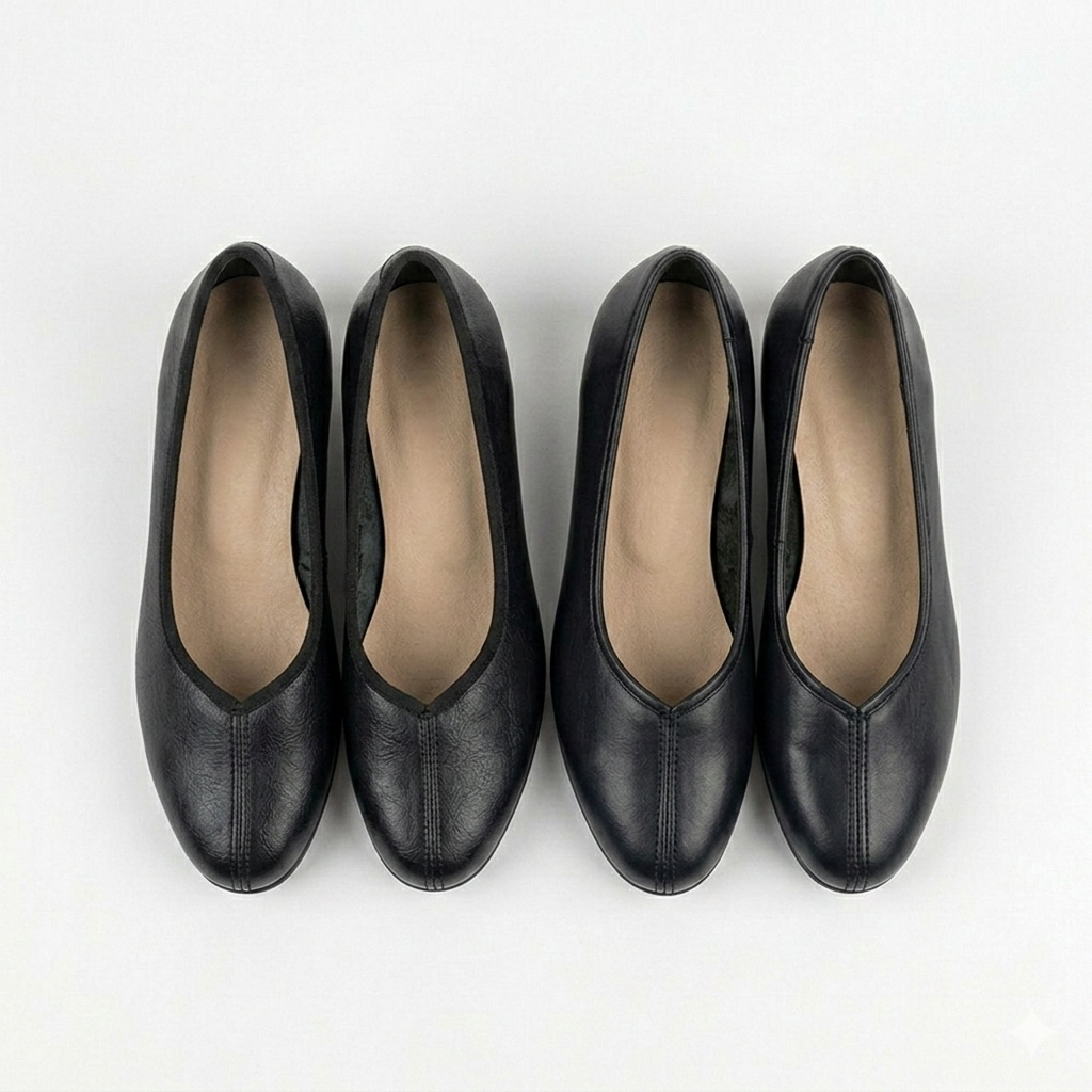 Melly Premium Leather Block Heel Pumps - The Heels India