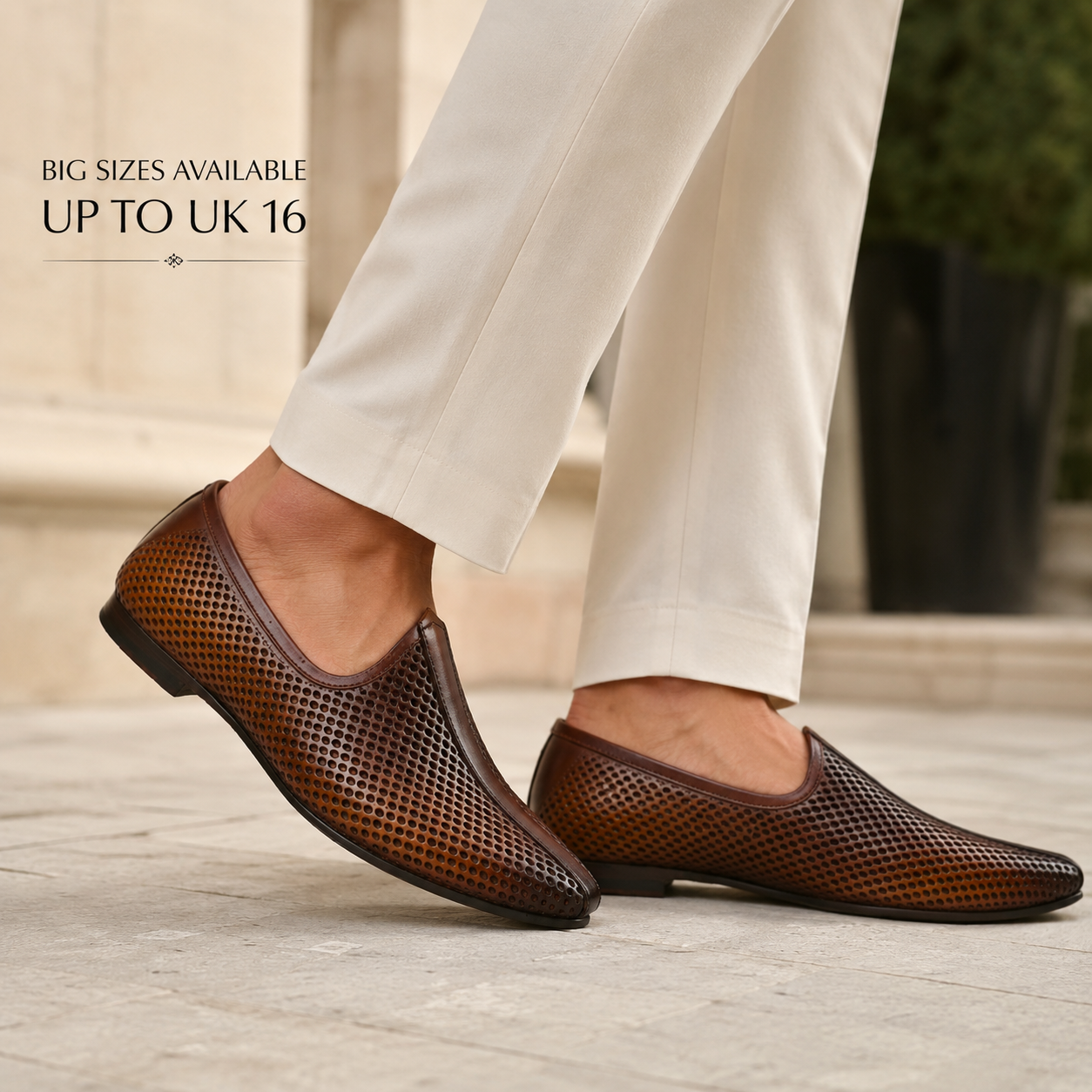 Lafattio Handcrafted Leather Juttis - The Heels India