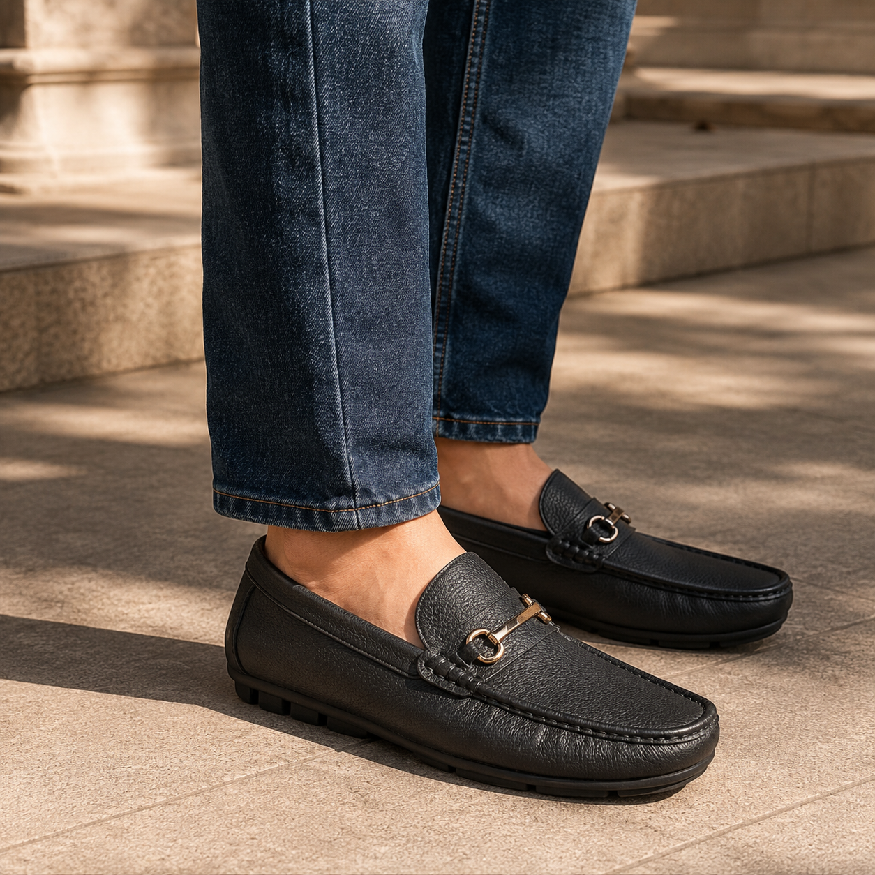 Lucas Luxury Leather Loafers - The Heels India