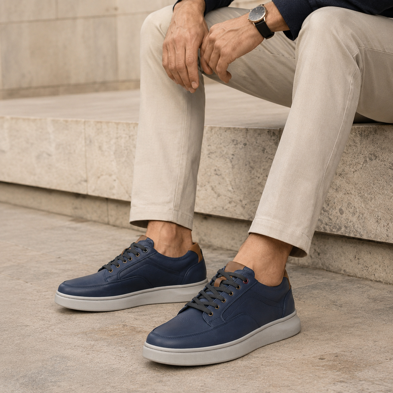 Zero Gravity 2.0 Mateo Leather Lace-up Sneakers