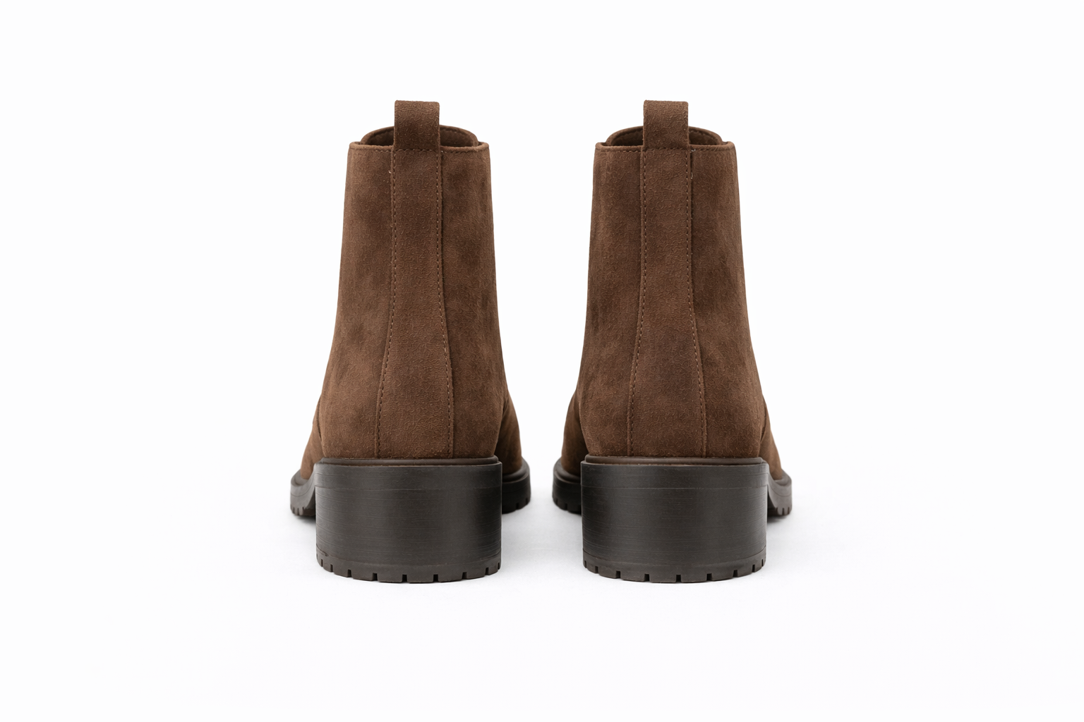 Matilda Suede Lace Up Ankle Boots With Zip