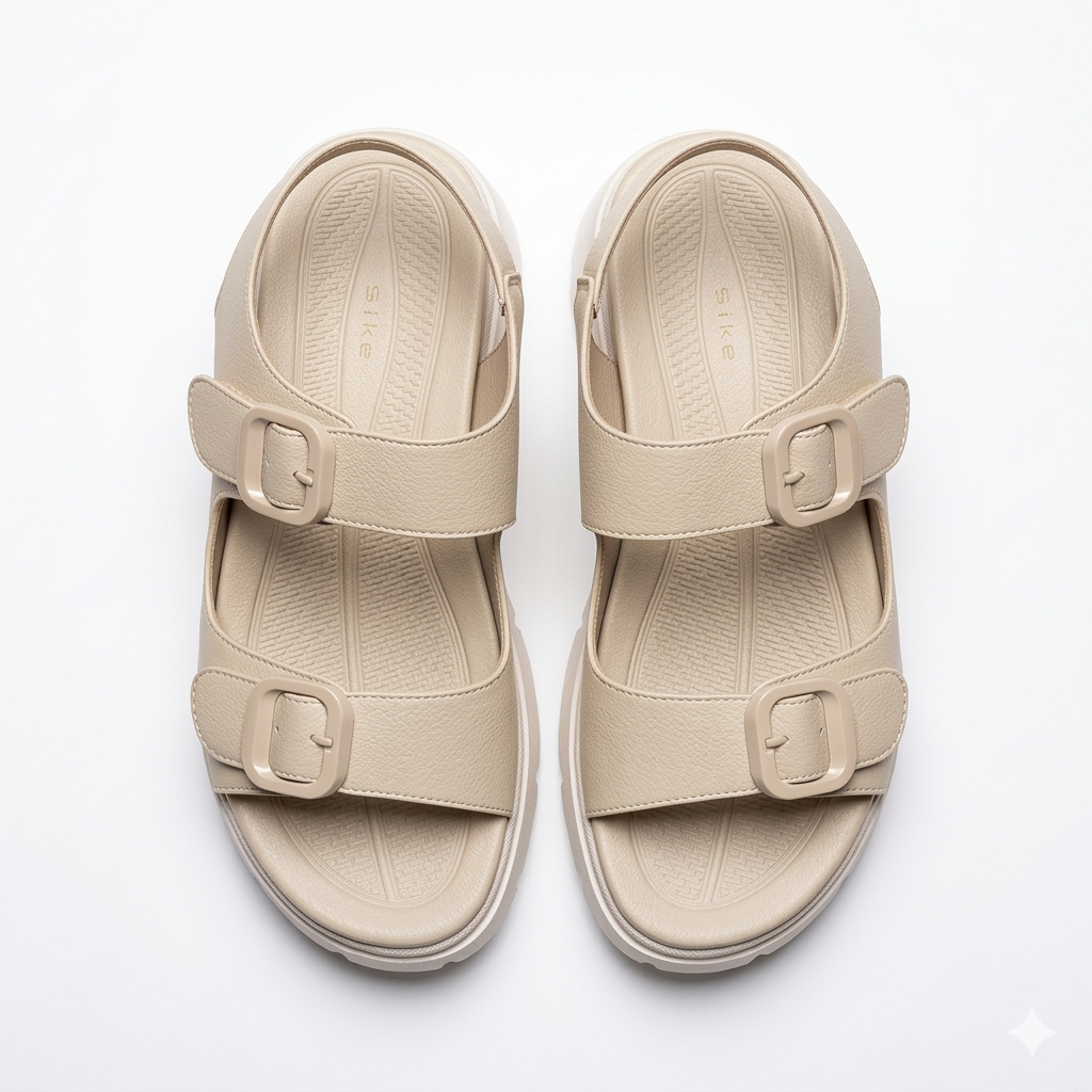 Elara Comfort Chunky Summer Strappy Sandals - The Heels India