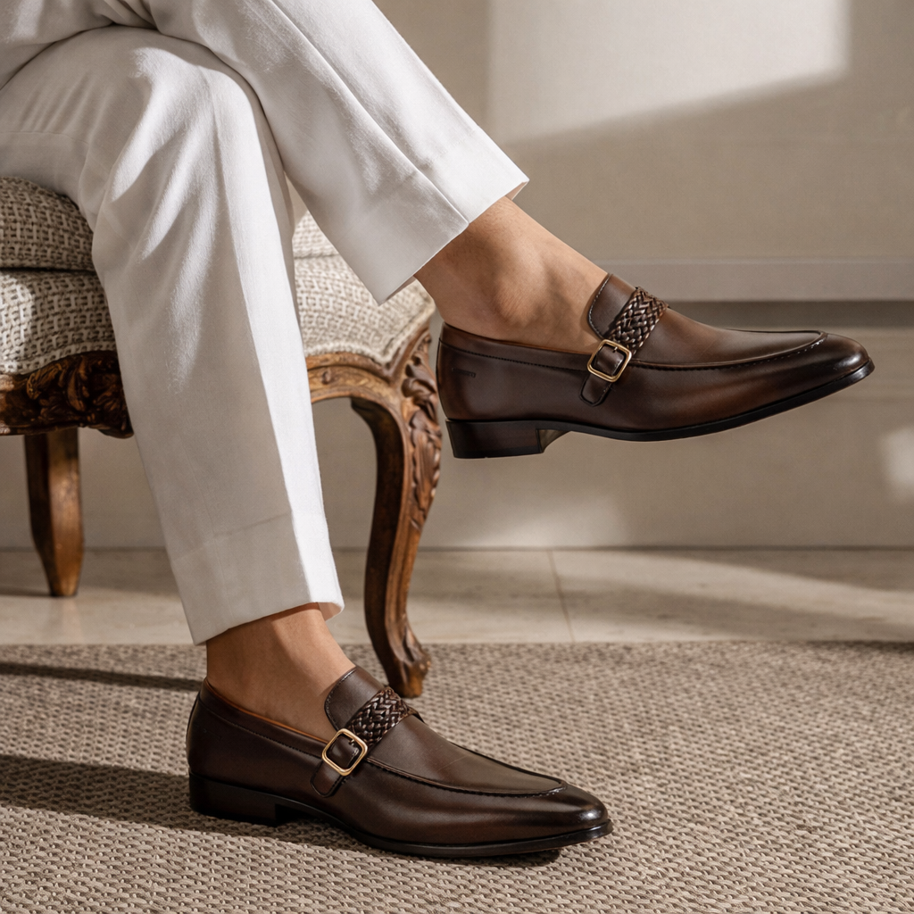 Estavao Premium Leather Formal Moccasins