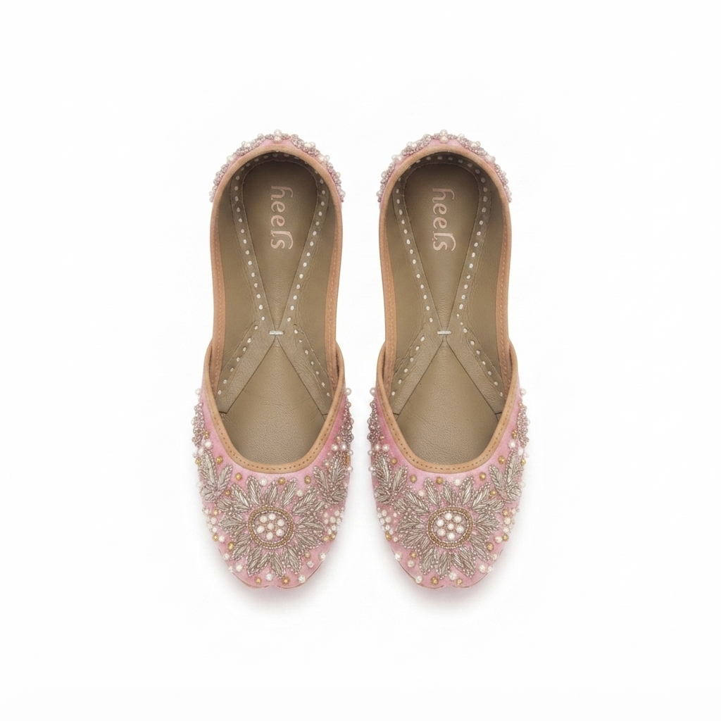 Mehreen Handcrafted Leather Juttis
