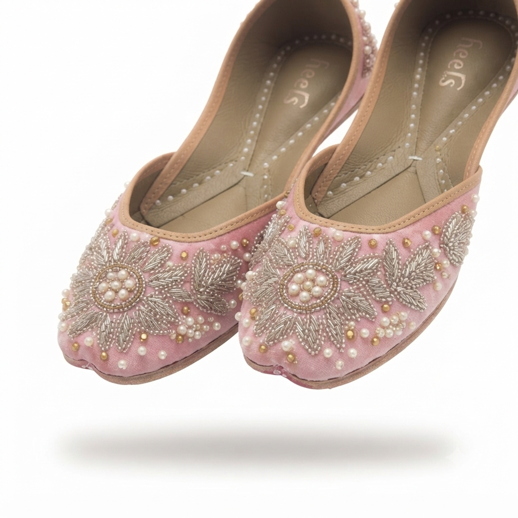 Mehreen Handcrafted Leather Juttis