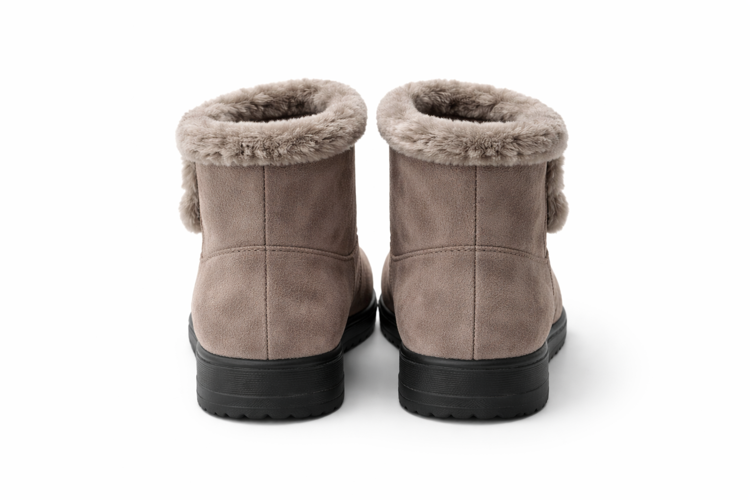 Lyon Suede Fur Ankle Classic Winter Boots