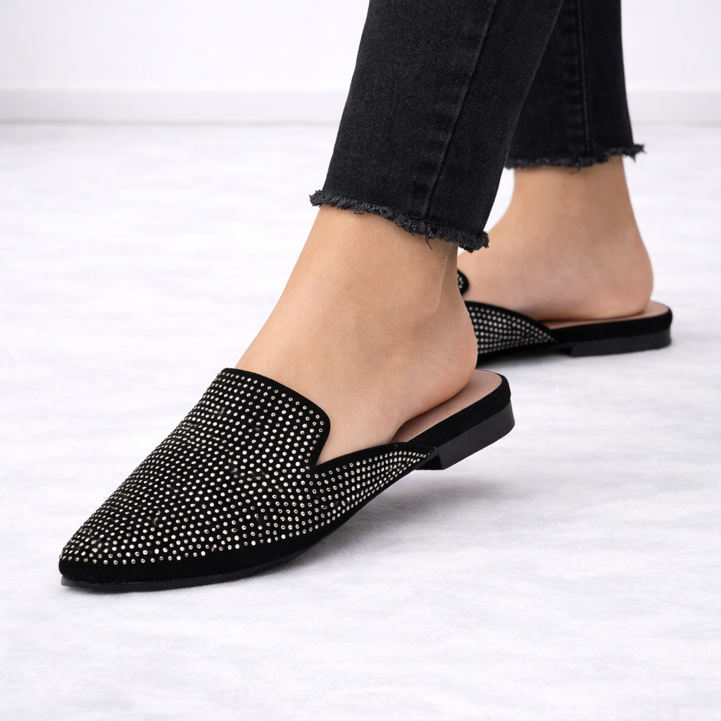 Beverly Back Open Loafers - The Heels India