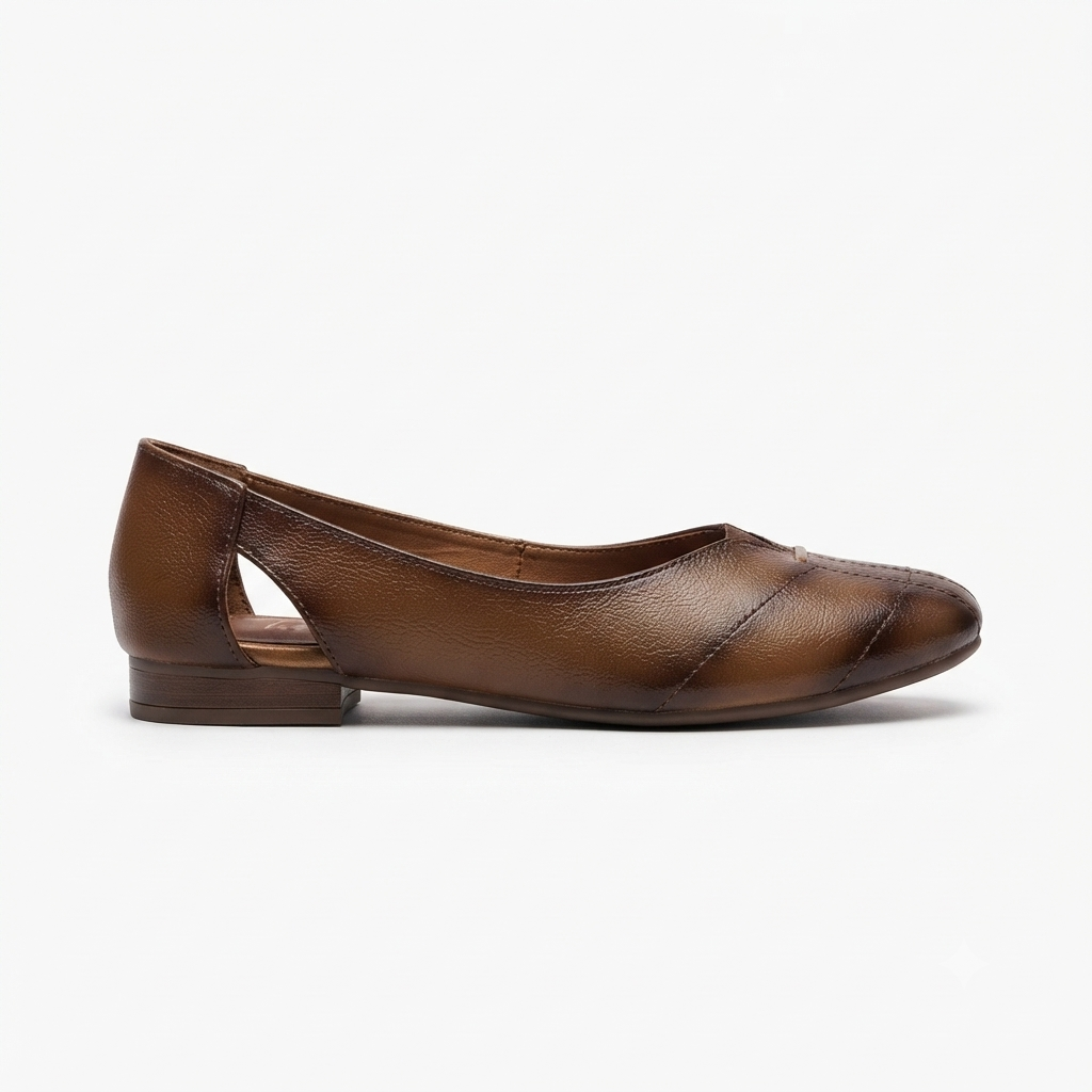 Lana Leather Classic Stitch Ballerinas