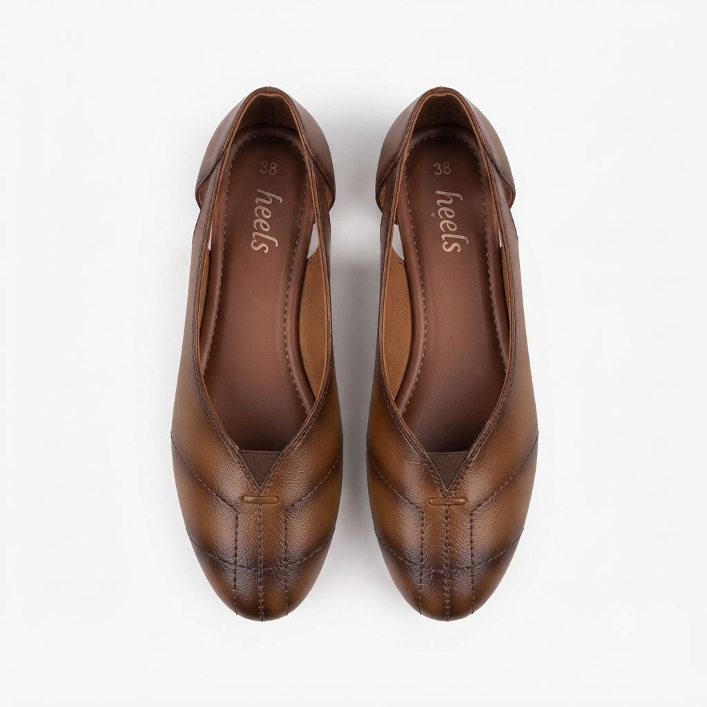 Lana Leather Classic Stitch Ballerinas
