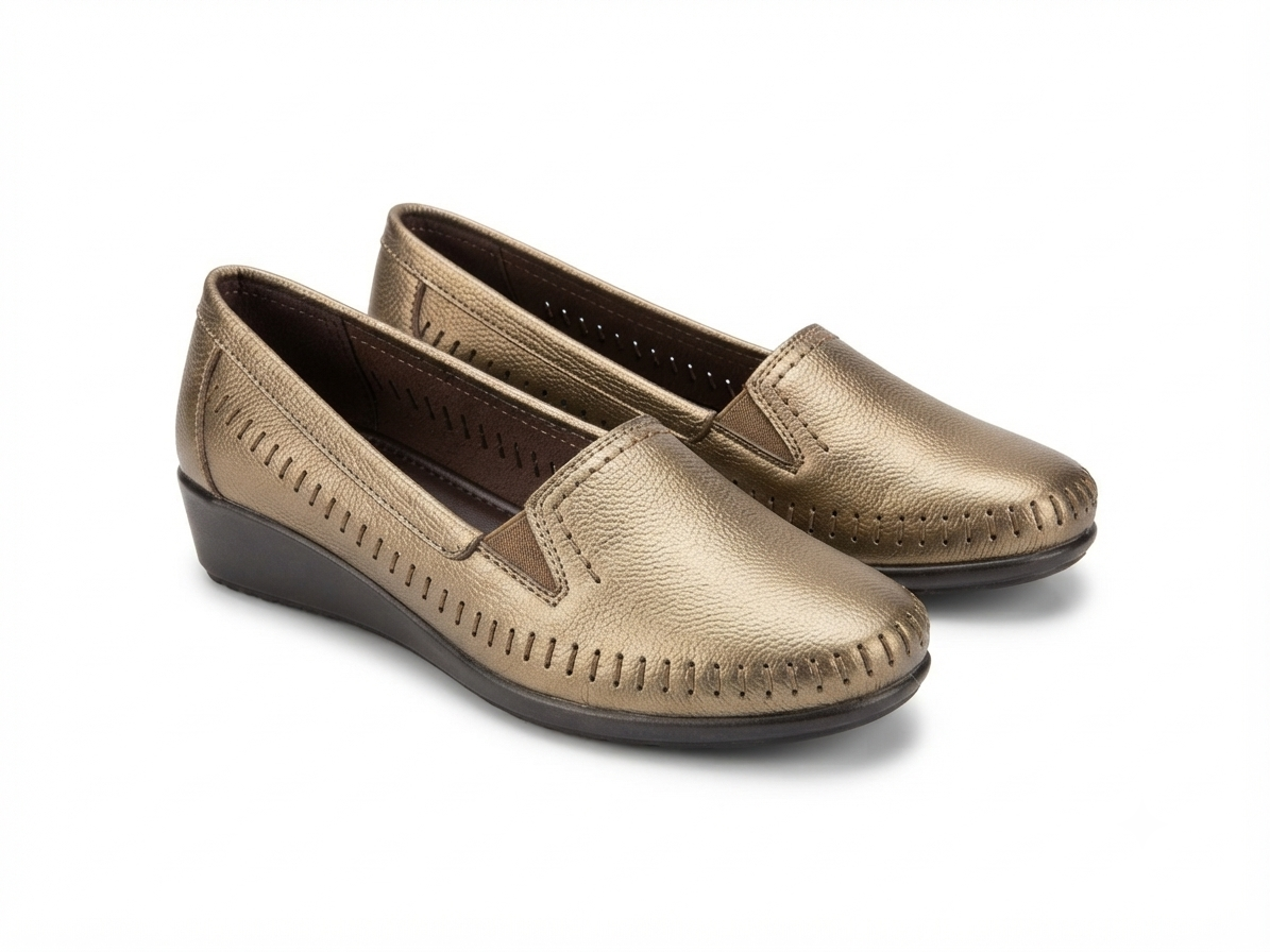 Lizzy Wedge Leather Classic Ballerinas