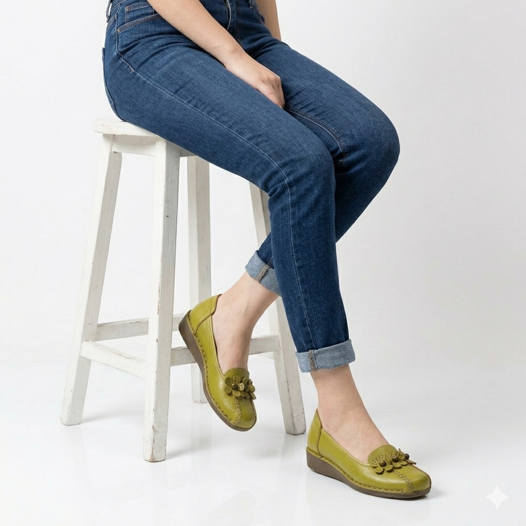 Maria Premium Leather Comfort Loafers