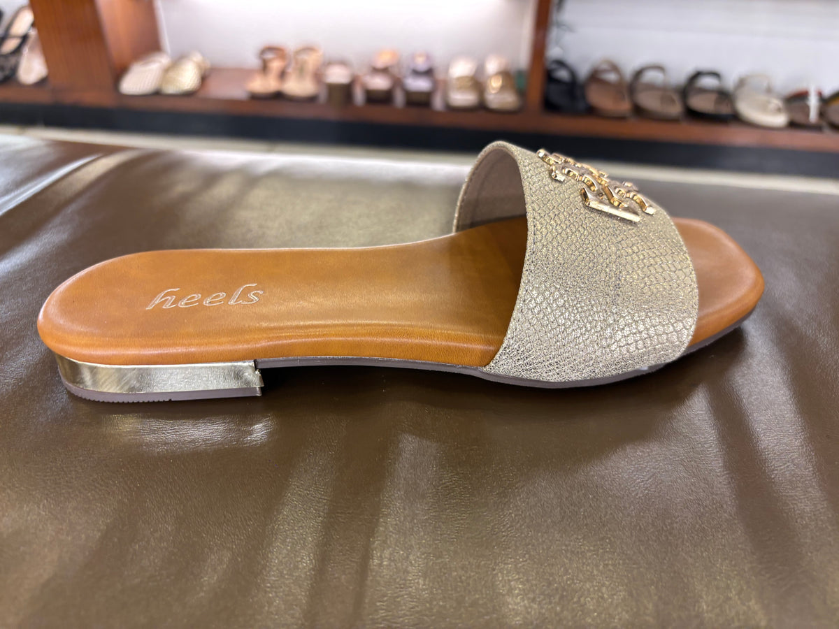 Klara Flat Slip On Sliders