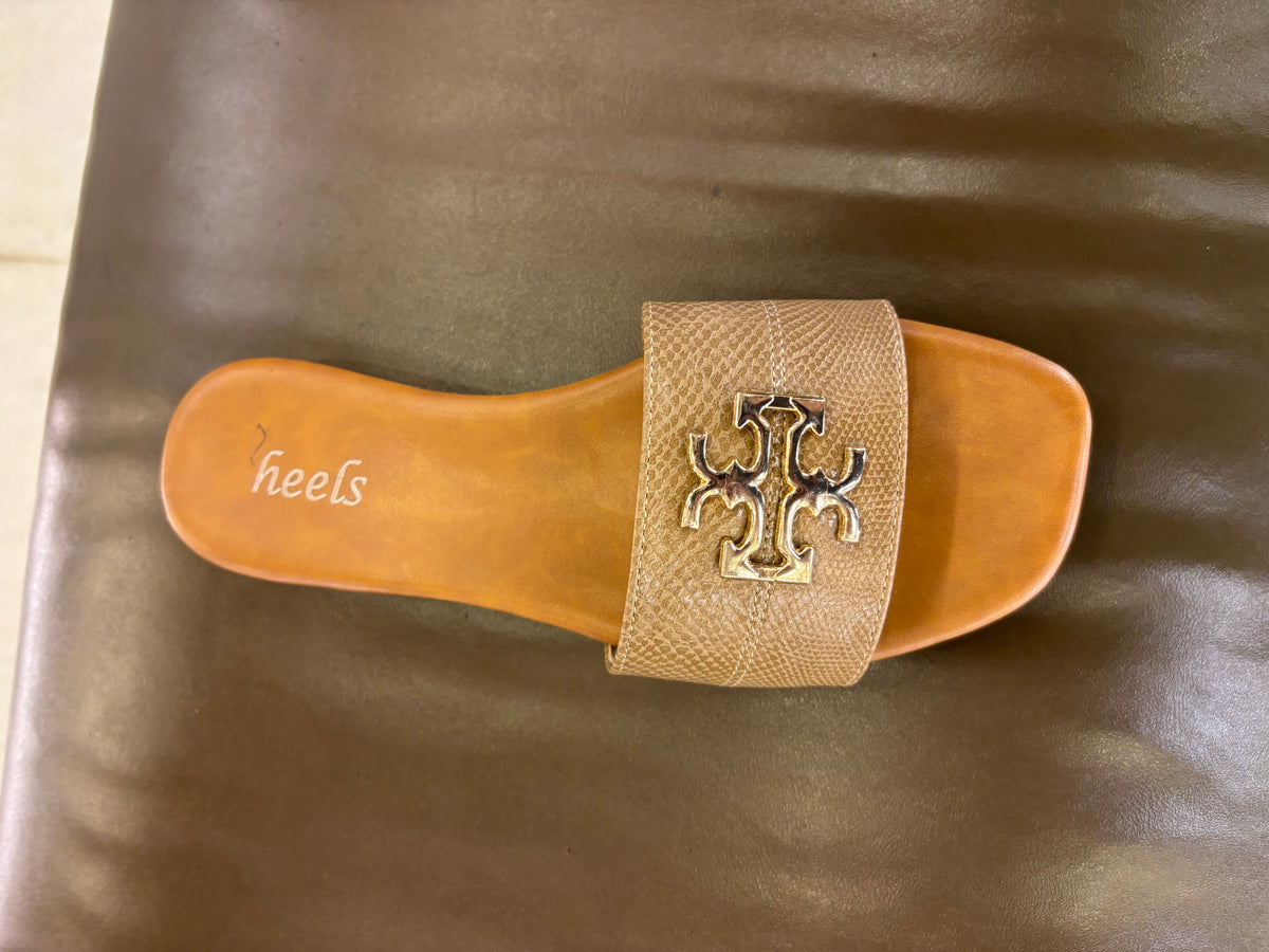 Klara Flat Slip On Sliders