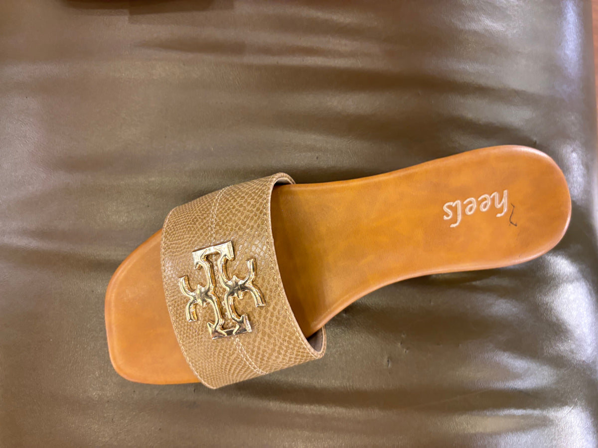 Klara Flat Slip On Sliders