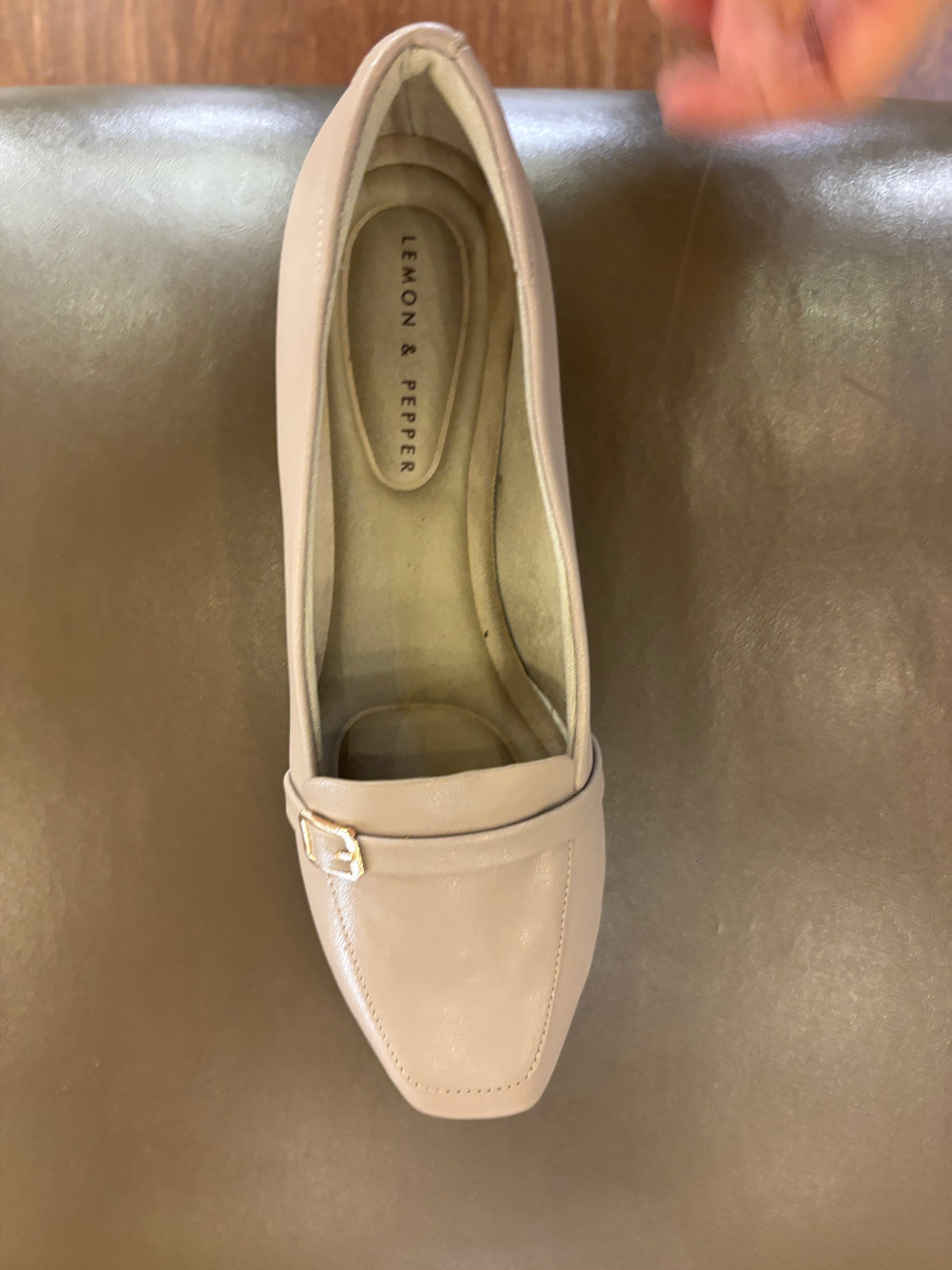 Paris Buckled Mid Heel Formal Loafers