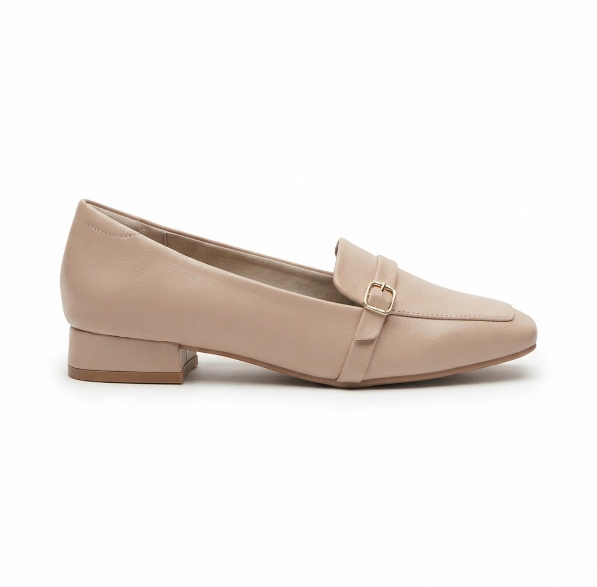 Paris Buckled Mid Heel Formal Loafers