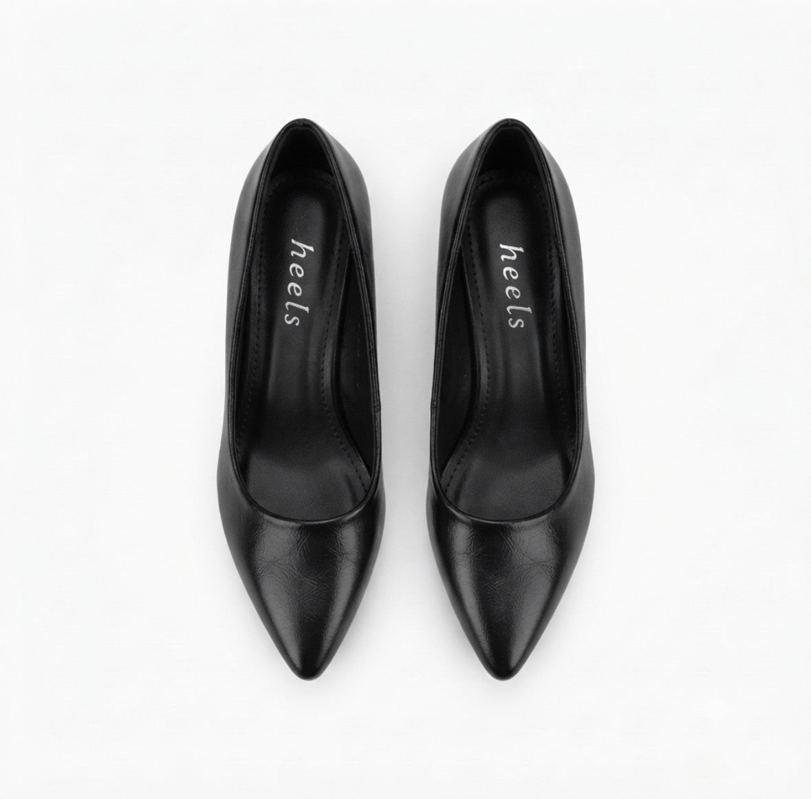 Anna Classic Kitten Heel Pumps in Black - The Heels India