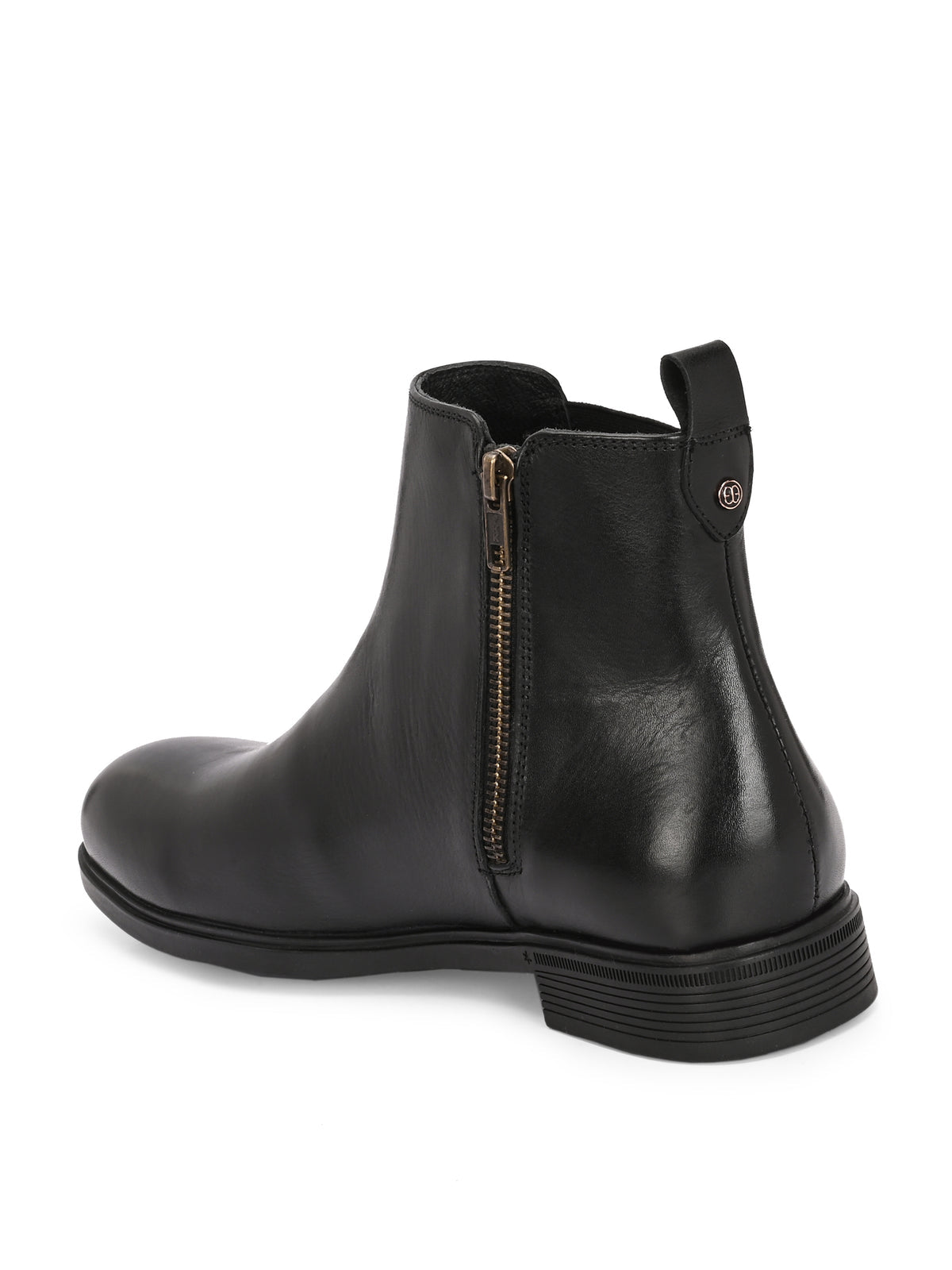Duncan Leather Ankle Chelsea Zip Boots