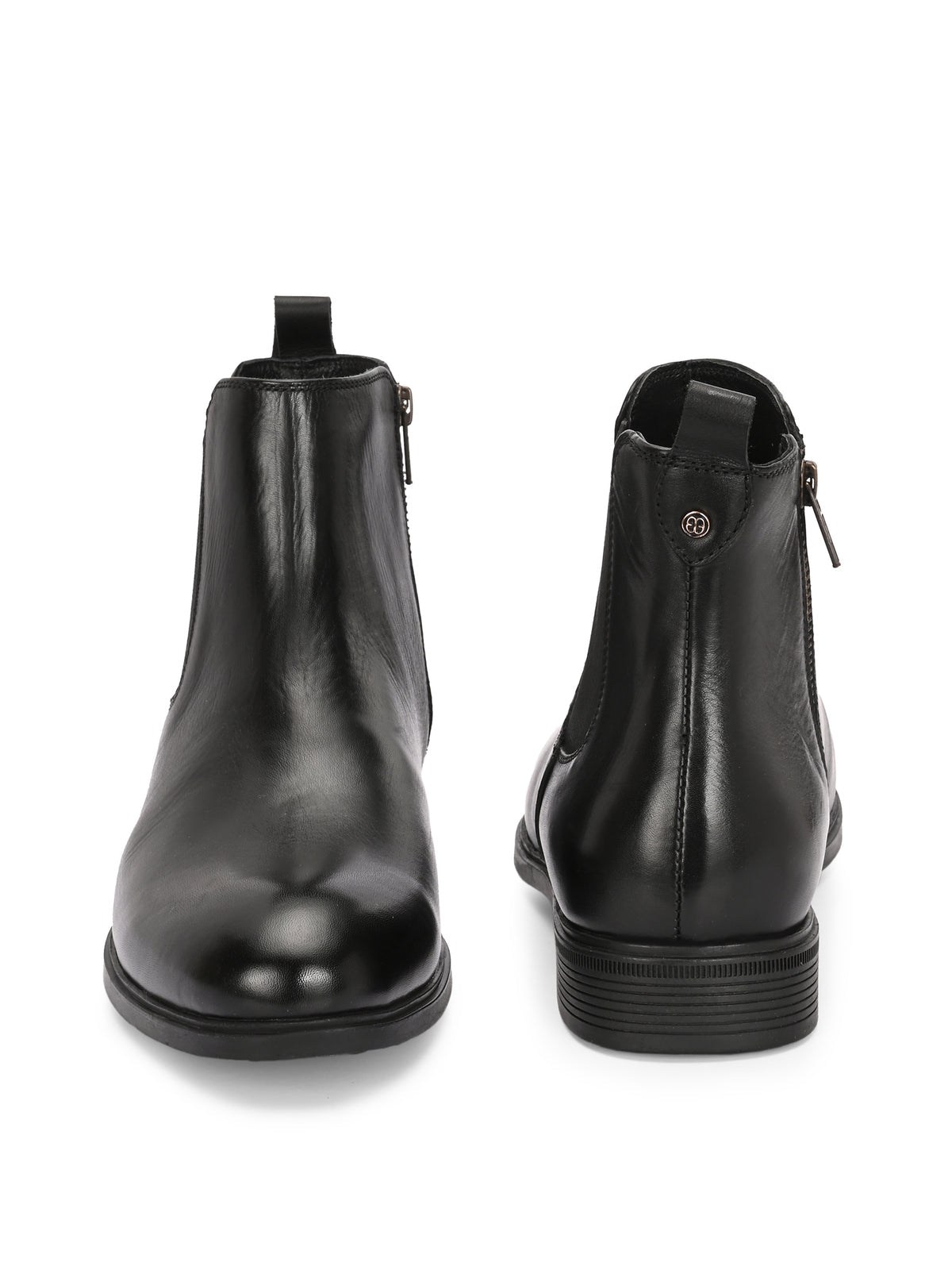 Duncan Leather Ankle Chelsea Zip Boots